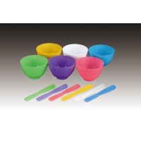 Plasdent Disposable Mixing Bowls (12pcs/Bag) - NEON GREEN